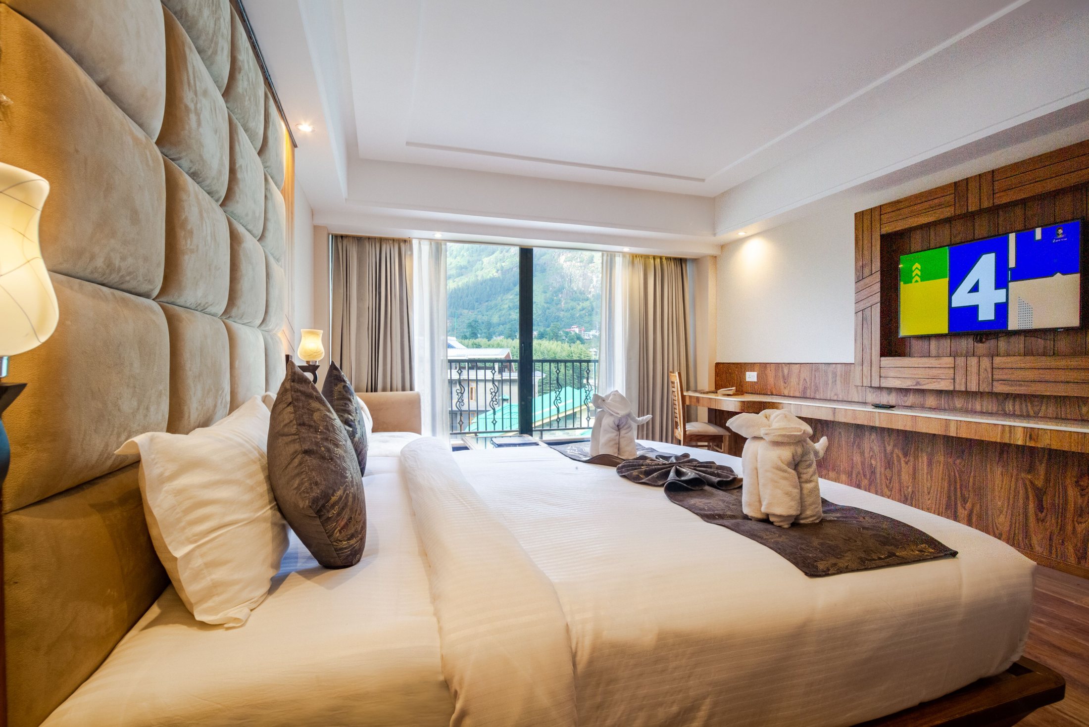 Quarto confortável de hotel ou pousada